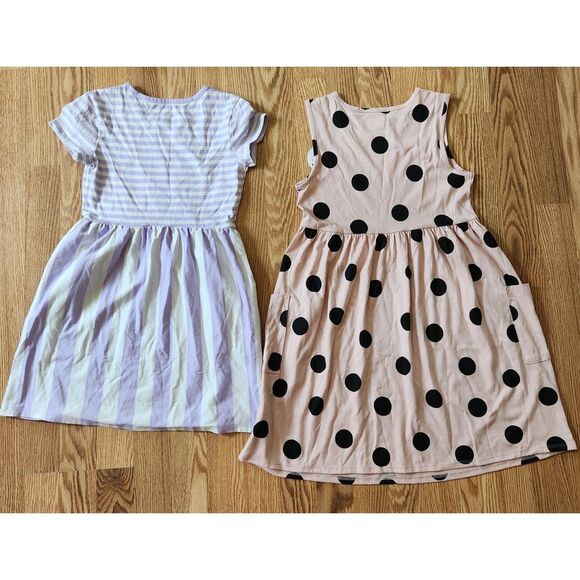 Girls Summer Dress Lot Wonder Nation (New), Cat & Jack Medium 8 Pullover Pockets - Picture 7 of 7
